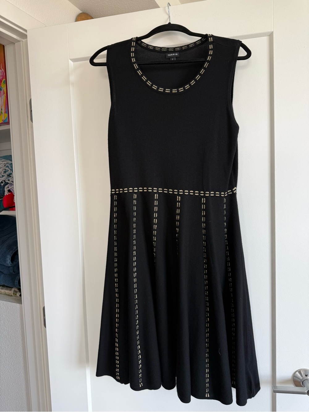 Torrid size 2 sleeveless sweater dress